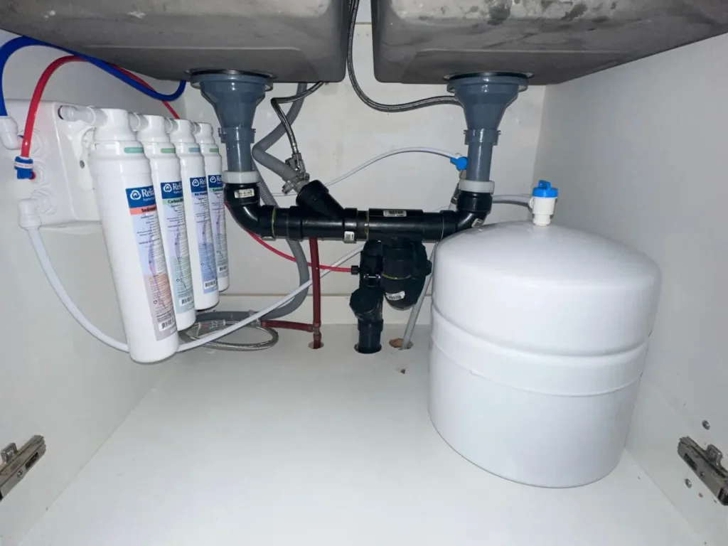 Reverse Osmosis - Filters + Tank