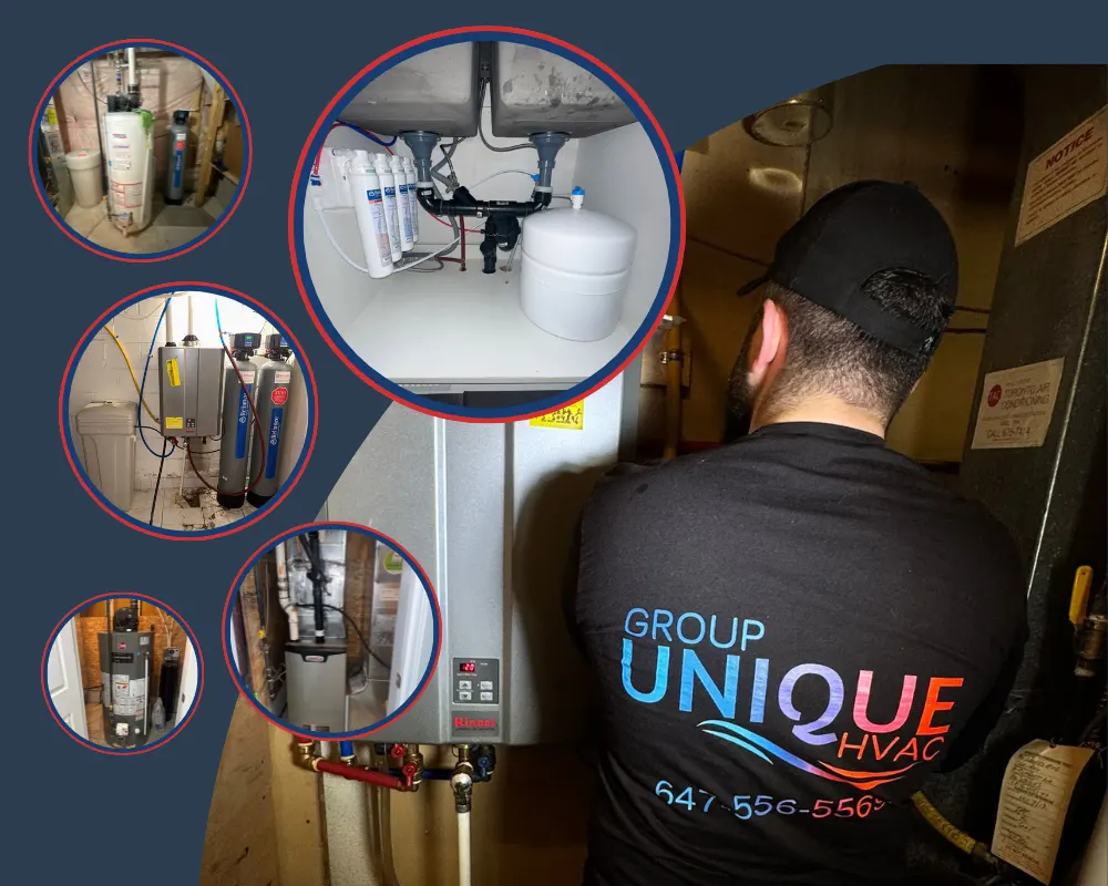 Professional Emergency HVAC Repair Technician from Unique Group HVAC Services in Markham, Canada